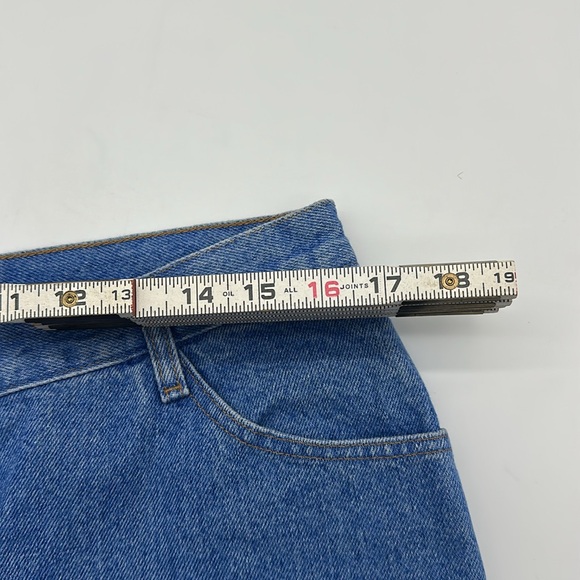 Gitano Jeans Vintage 80’s Blue Women's Jeans high waist size 16 petite (A133) - Picture 5 of 9